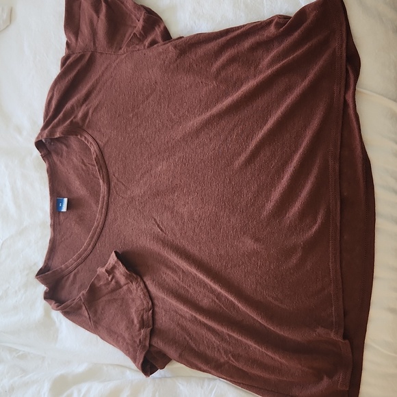 Old Navy top with flutter sleeves, size xs,linen blend, - Picture 5 of 6